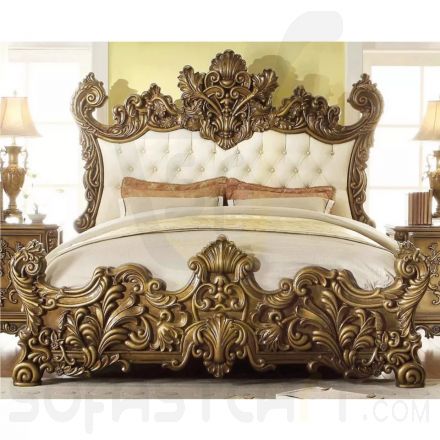 Narnia King Size Classic Bedroom Luxury Antique Bed