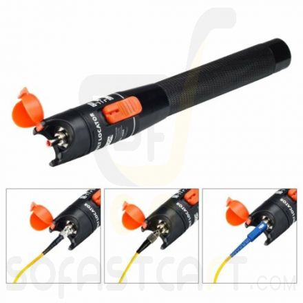 10mW (10km) Pen Shape Fiber Optic Visual Fault Locator (VFL) with 2.5mm Universal Adapter