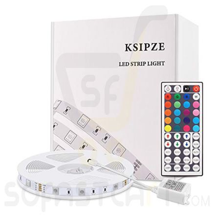 KSIPZE IR Control LED Strip Lights | 5m/16.4ft