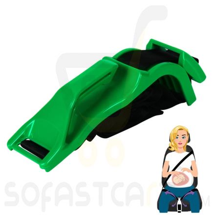 Pregnancy Bump Strap Adjuster for Car-Has Passed The Crash Test, Prevent Compression of The Abdomen&Protect Unborn Baby