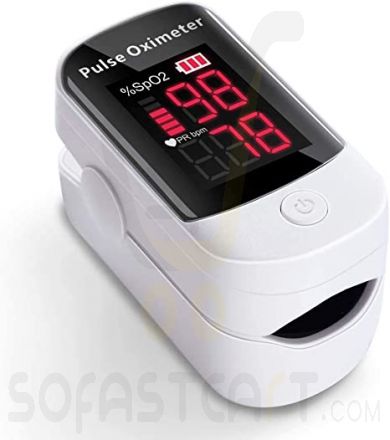 AFAC Pulse Oximeter Portable Finger for Heart Rate PR and Oxygen