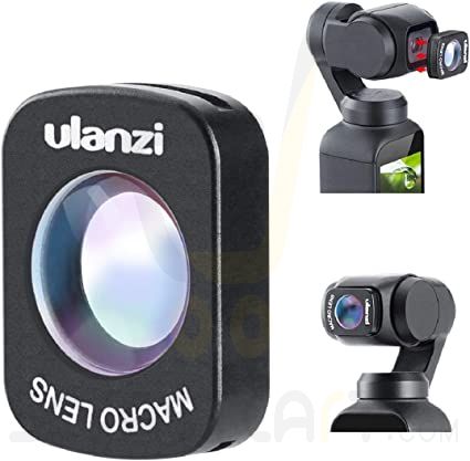 ULANZI OP-6 OSMO Pocket Super Macro Lens for DJI OSMO Pocket Magnetic Structure Camera Handheld Gimbal Stabilizer Accessories 10X Macro Camera Lens