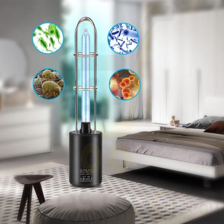 U60 Portable UV-C Disinfection Lamp Quartz Bactericidal Lamp Rechargeable